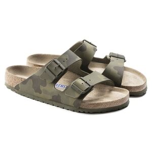 Birkenstock Arizona Camo Print Two Band Sandals Size 42
